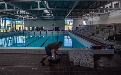 Le grand nettoyage de printemps des piscines communautaires