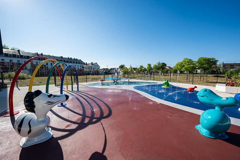 Aquabalt : nouvelle aire de jeux aquatiques